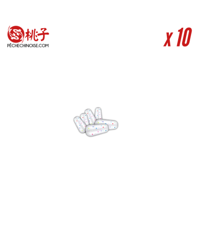 Perles Anti-Enroulement Translucides - Pro