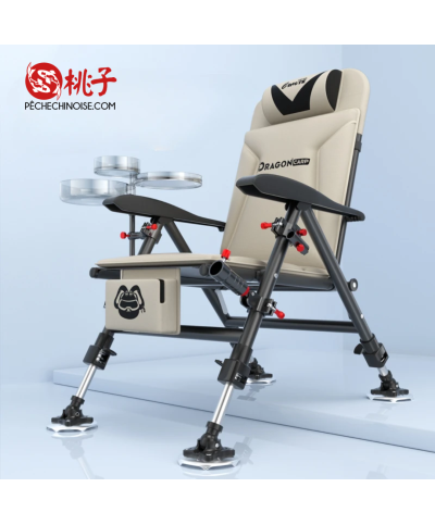 Chaise de Pêche Tout Terrain DragonCarp