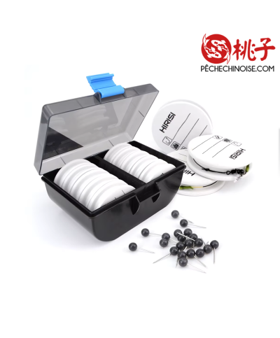 Boite de 10 Rouleaux EVA pour Lignes de Pêche