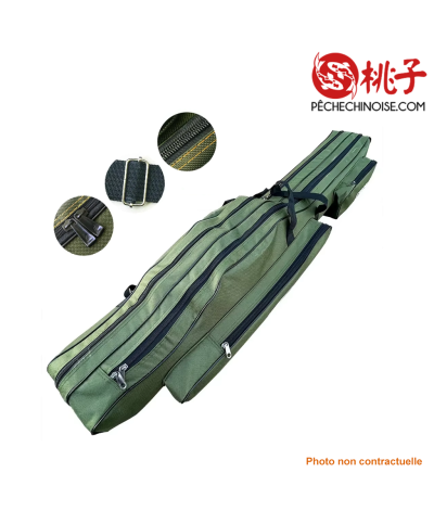 Sac pour Cannes à Pêche Multifonction - 2 Compartiments