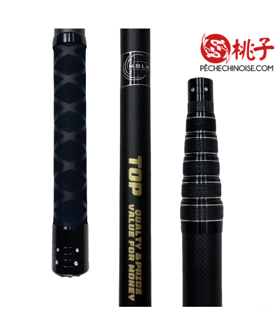 Épuisette de Pêche Télescopique 325 - Black Edition 2