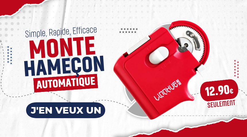 monte hameçon pour ligne de pêche